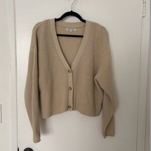 Reformation Cotton Knit Cardigan
